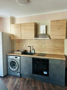 Η κουζίνα ή μικρή κουζίνα στο Varna Top Center 1