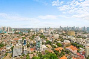 Nespecifikovaný výhled na destinaci Jakarta nebo výhled na město při pohledu z apartmánu