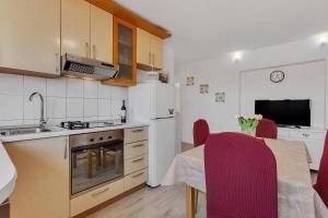 Kuchyňa alebo kuchynka v ubytovaní City View Apartment + 5 fotografií