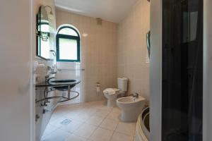 Koupelna v ubytování Villa Glamour