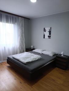 Voodi või voodid majutusasutuse Harmonia guesthouse toas