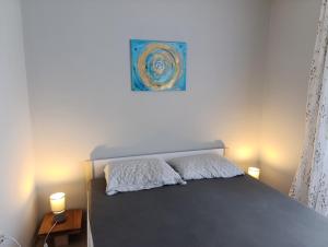 Voodi või voodid majutusasutuse Harmonia guesthouse toas
