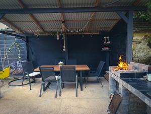 Istumisnurk majutusasutuses Harmonia guesthouse