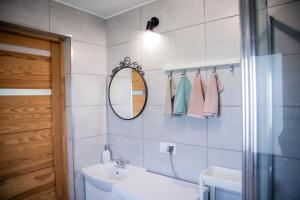 Koupelna v ubytování Alicjówka - domek + 53 fotografií
