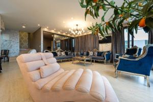 Posezení v ubytování Villa Glamour