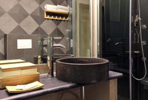 Kúpeľňa v ubytovaní Alp Art Hotel Götzens + 37 fotografií