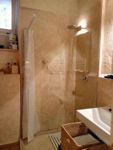Kúpeľňa v ubytovaní Casa grotta Le Terrazze
