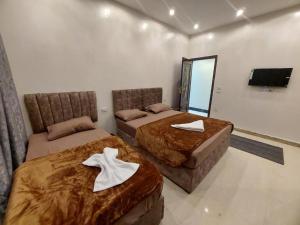 Voodi või voodid majutusasutuse فندق كايرو زد-cairo zed hotel toas
