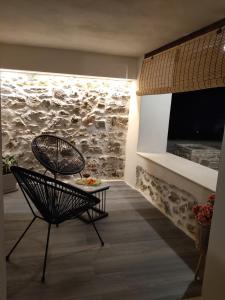 TV a/nebo společenská místnost v ubytování Pasiphae Luxury House