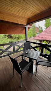 Balkón alebo terasa v ubytovaní GORGANY resort & SPA