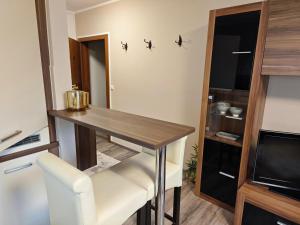 Η κουζίνα ή μικρή κουζίνα στο Apartments Faak