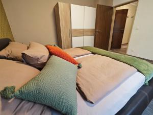 Ένα ή περισσότερα κρεβάτια σε δωμάτιο στο Apartments Faak