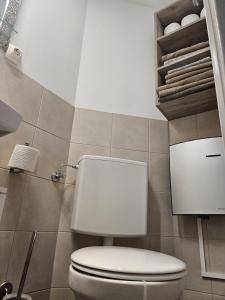 Ένα μπάνιο στο Apartments Faak