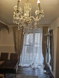 Χώρος καθιστικού στο Apartments Faak