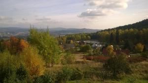 Paesaggio naturale nelle vicinanze of country house