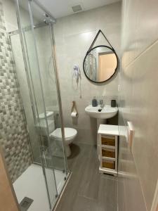 Koupelna v ubytování La Escalerita