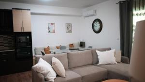 Posezení v ubytování Melek Luxury Apartment Unit 16
