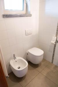 Koupelna v ubytování Bagno Lunezia