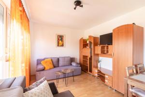 Kuchyň nebo kuchyňský kout v ubytování Viky's Apartment