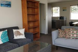 Χώρος καθιστικού στο Holiday Home on Levers
