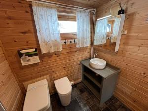 O baie la Hytte i Bjørnlia, Skaidi +30 fotografii