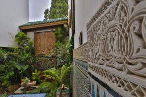 Zahrada ubytování Riad Fez Mahal