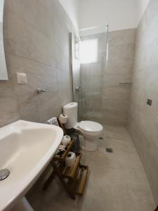 Koupelna v ubytování Petra Casa