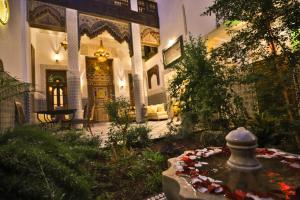 Zahrada ubytování Riad Fez Mahal