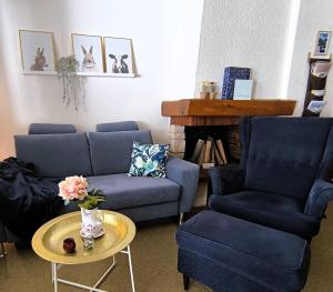 Ferienwohnung Kassler的休息区