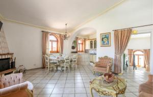 Χώρος καθιστικού στο Villa Girasole