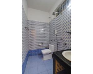 Hotel pleasure inn near turtle beach morjim Manage by ld group of hospitality的一间浴室