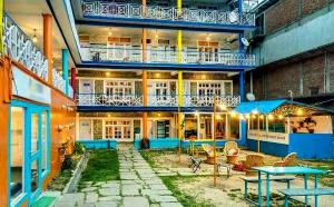 Budova, kde se hostel nachází
