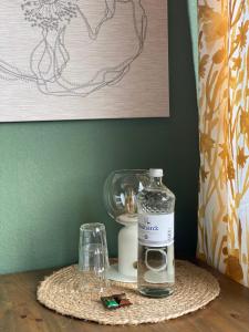 Nápoje v ubytování Ferienwohnung Strandhafer