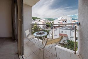 Un balcon sau o terasă la Square Inn