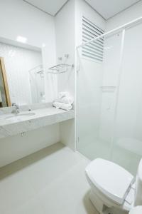 Koupelna v ubytování CALLAI HOTEL