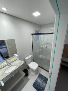 Koupelna v ubytování M3 - Apartamento CANCUN em ótima localização
