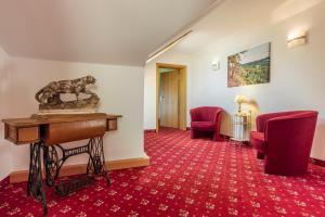 Posezení v ubytování Hotel Brunner