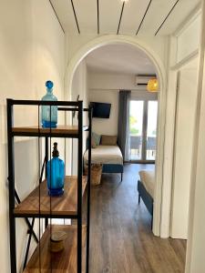 Vila Vera Seafront Apartments客房内的一张或多张床位