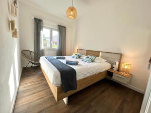 Vila Vera Seafront Apartments客房内的一张或多张床位