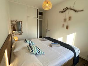 Vila Vera Seafront Apartments客房内的一张或多张床位