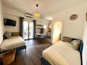 Vila Vera Seafront Apartments客房内的一张或多张床位