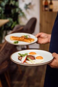 Jedlo v ubytovaní bed & breakfast alebo blízkom okolí