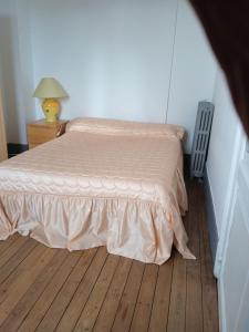 Postel nebo postele na pokoji v ubytování Silver chambre
