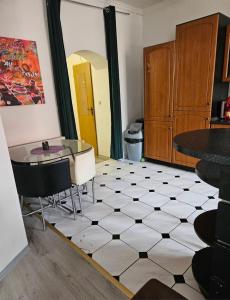 Postel nebo postele na pokoji v ubytování Studio 9