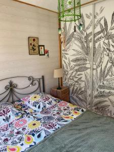 Postel nebo postele na pokoji v ubytování Appartement SérénitE