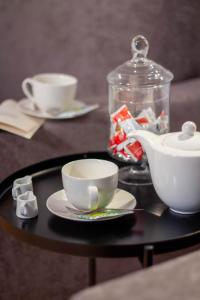 Osteria Bäkar的咖啡和沏茶工具