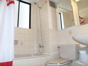 Phòng tắm tại Viña del Mar Apartament Suite