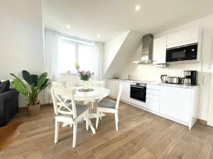 Dapur atau dapur kecil di Duhner Strand Whg 6