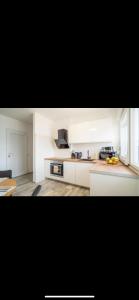 Kuchyň nebo kuchyňský kout v ubytování Apartman Jan