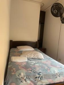 Voodi või voodid majutusasutuse Hospedaje Castillo Real toas